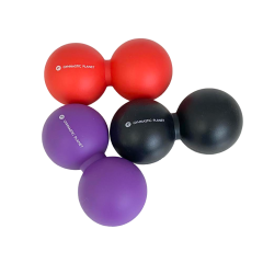 Double massage ball, lacrosse ball