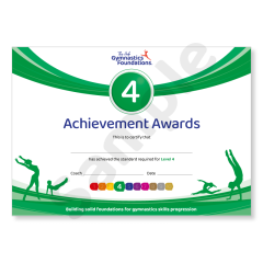 Level 4 Certificate pack A5 x 10 