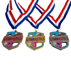 Integrity Gymnastics medal 2" (60mm)