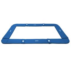 Folding coverall frame pads for junior trampoline 