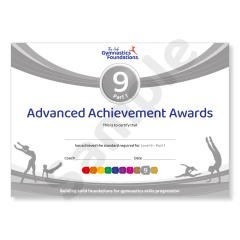 Level 9 part 1 Certificate pack A5 x 10 