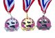 Pearl Gymnastic Medal Gold Silver Bronze